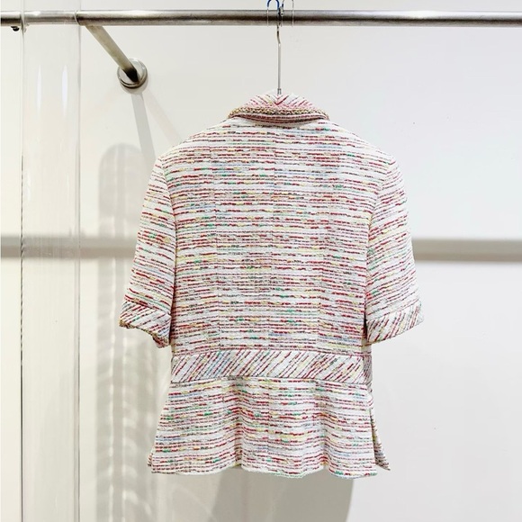 Authentic Chanel Multicolor Tweed Jacket - Picture 2 of 8